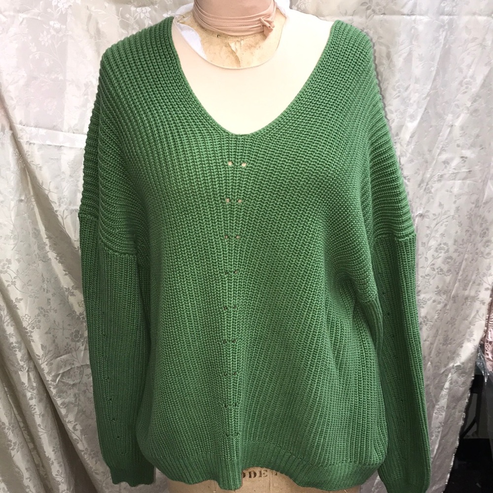 Knit sweater size large